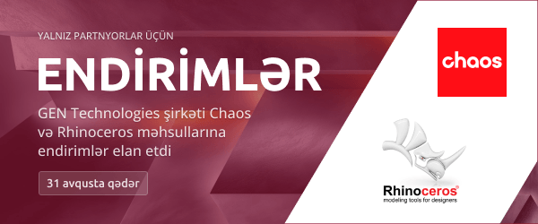 Chaos and Rhino special discount campaign, GEN Technologies